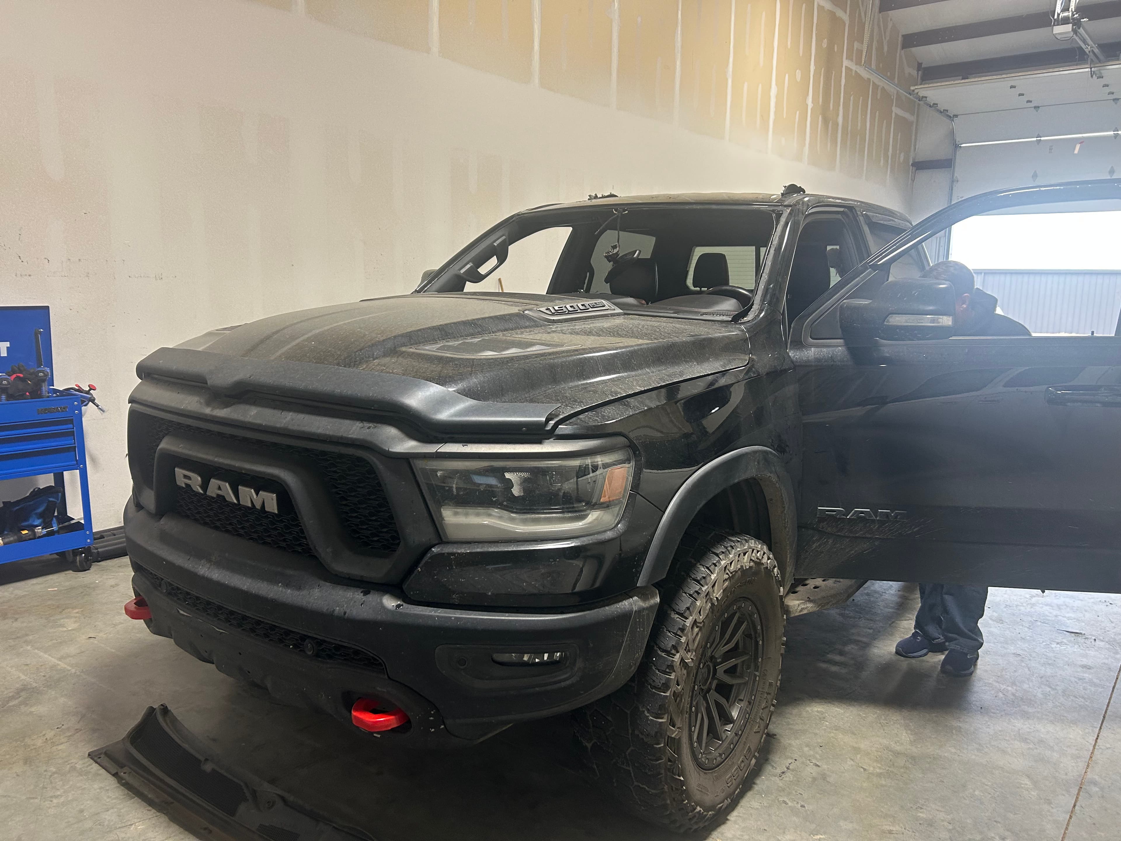 Expert Windshield Replacement on 2019 Ram Rebel